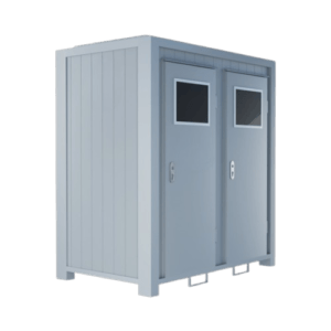 Bloc sanitaire 8 pieds (2 WC, 2 lavabos)