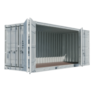 Container maritime 20 pieds Open Side 1er voyage